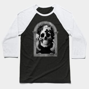 Dia de los muertos Skull portrait Baseball T-Shirt